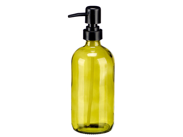 Berilo Dosificador Cristal Redondo Verde 500 ml Vidrio y Plástico 9 x 21,5 x 7,5 cm (Set de 12) Berilo Dosificador Cristal Redondo Verde 500 ml Vidrio y Plástico 9 x 21,5 x 7,5 cm (Set de 12)