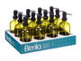 Berilo Dosificador Cristal Redondo Verde 500 ml Vidrio y Plástico 9 x 21,5 x 7,5 cm (Set de 12)