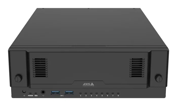 Axis S2208 Mk II 8K 8 Canales Grabador de Video en Red NVR con Disco Duro 4TB HDD, Capacidad Máx. 8TB, DDR5, PoE, Negro