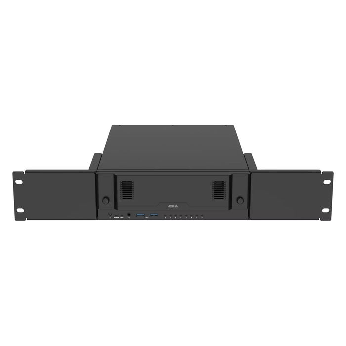 Axis S2208 Mk II NVR de Seguridad, 8 Canales PoE, Resolución 8K (7680x4320), 4 TB de Almacenamiento, 2 Puertos HDMI, Negro
