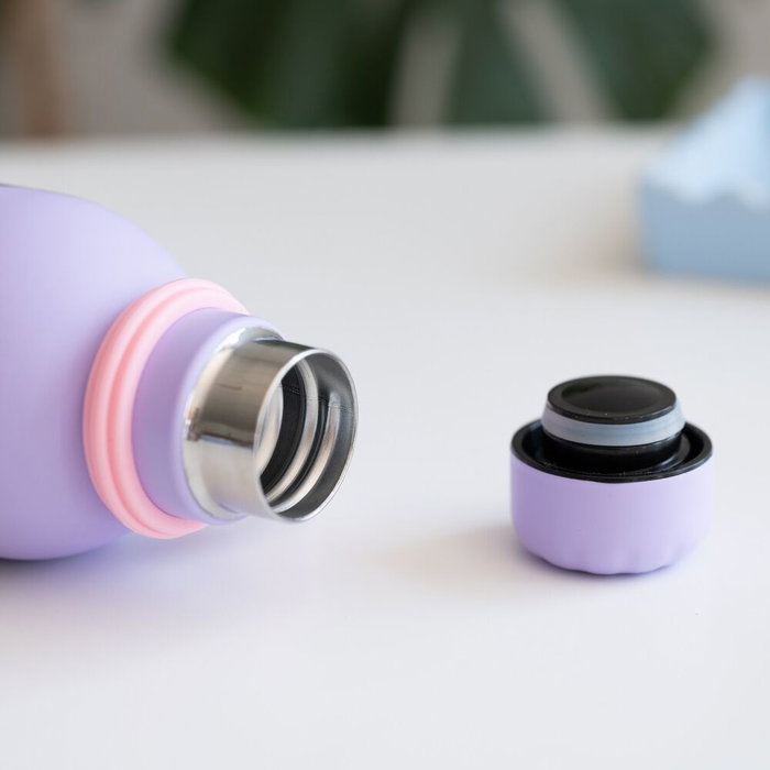 Pusheen Botella de Acero Inoxidable Moments 500ml con Doble Pared