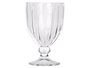 VIVALTO Copa de Vino Rayas 310ml Transparente Vidrio 8.6x13.4x8.6 cm Apto Lavavajillas (Set de 24)