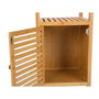 Andrea House Armario Baño Bambú BA73110 36 x 33 x 110 cm