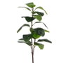 Ixia Rama de Caucho Artificial Verde Decoración 55 x 50 x 130 cm