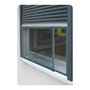 Schellenberg Mosquitera con marco extensible, fibra de vidrio, antracita, 75-142 x 50 cm