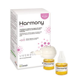 Harmony Pets Difusor de Feromonas con Recambio para Perros y Gatos, 40 ml