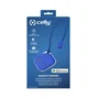 Celly SMARTFINDERBL Localizador Rastreador GPS con Cordón, Compatible con Find My de Apple (MFI), Buscador para Llaves/Mochilas, Azul