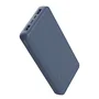 Trust Power Bank Batería Externa Primo 20000 mAh con Carga Rápida USB-C 15W, 3 Puertos (2 USB-A + 1 USB-C), 50% Plásticos Reciclados, Azul