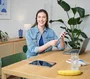 Trust Power Bank Batería Externa Primo 20000 mAh con Carga Rápida USB-C 15W, 3 Puertos (2 USB-A + 1 USB-C), 50% Plásticos Reciclados, Azul