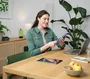 Trust Power Bank Batería Externa Primo 20000 mAh con Carga Rápida USB-C 15W, 3 Puertos (2 USB-A + 1 USB-C), 50% Plásticos Reciclados, Azul