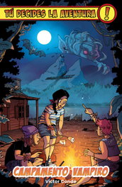 Tú decides la aventura: Campamento vampiro, Víctor Conde - HIDRA