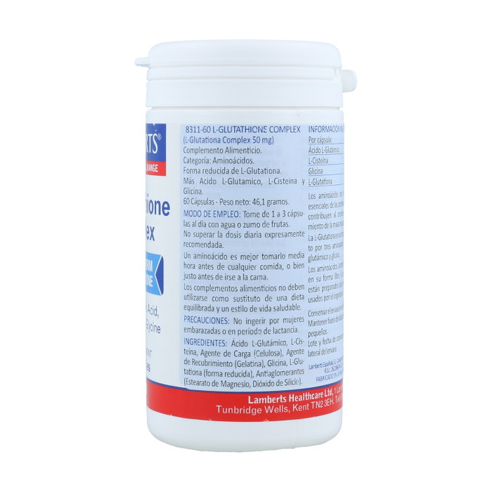 Lamberts L-Glutation Complex 60 cápsulas