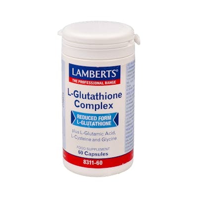 Lamberts L-Glutation Complex 60 cápsulas Lamberts L-Glutation Complex 60 cápsulas