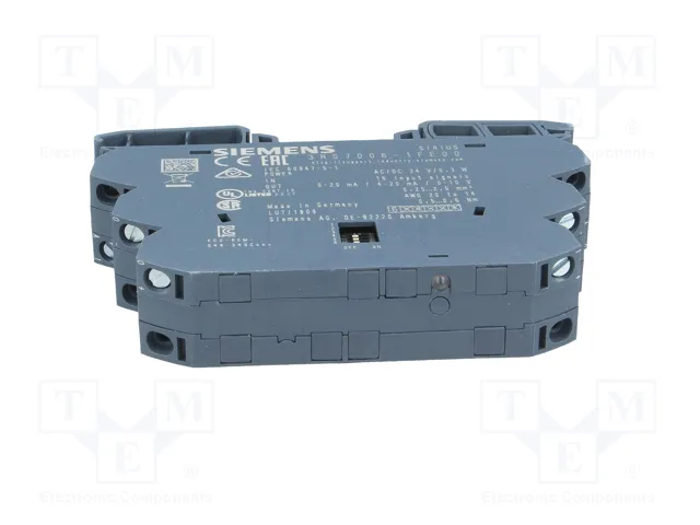 SIEMENS 3RS7006-1FE00 Transductor de Señales Analógicas para Raíl DIN