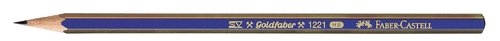 FABER-CASTELL Lápiz de Grafito Goldfaber 1221 4B (Set de 12) FABER-CASTELL Lápiz de Grafito Goldfaber 1221 4B (Set de 12)