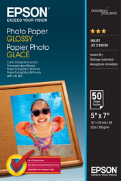 Epson Papel Photo Glossy 13x18cm 50 hojas 200 grs