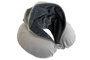 DKD Home Decor Cojín de Viaje con Capucha Gris Claro