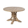 Mesa Comedor Blanco Rozado 120 X 120 X 76 cm