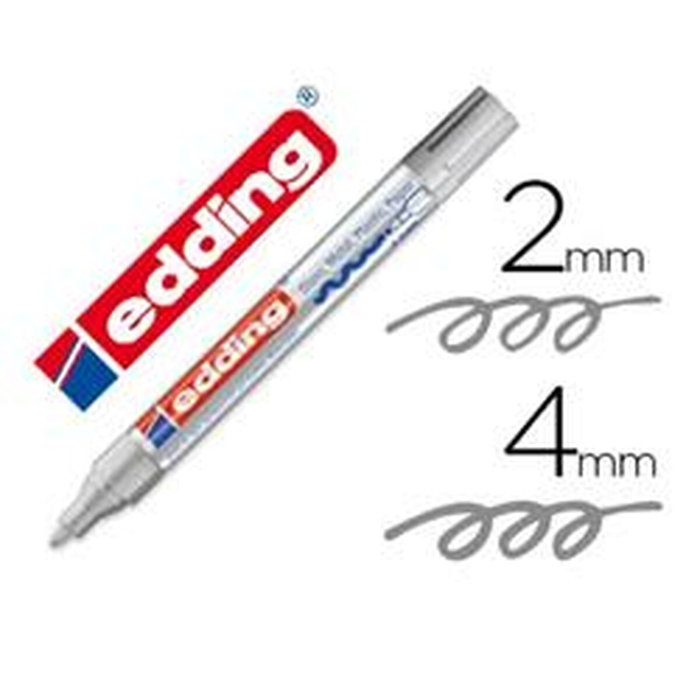 Edding 750 Marcador Permanente Plata 2-4 mm