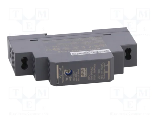 MEAN WELL HDR-15 15W 48VDC para carril DIN
