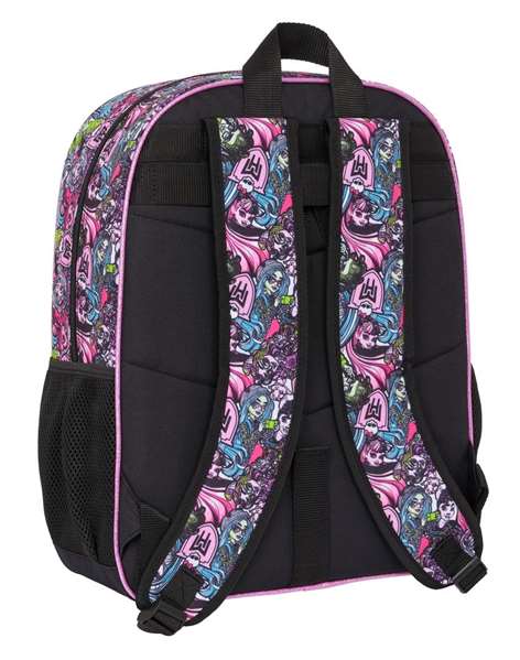 Mochila Escolar Monster High Drama Multicolor 33 x 42 x 14 cm