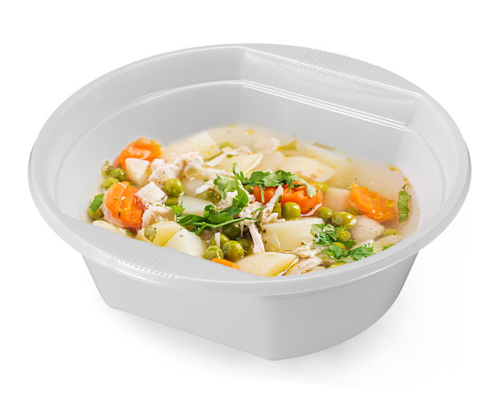 Algon Set 6 Bol Plástico Eco 500cc 22.7 x 6.5 x 26 cm (36 Unidades)