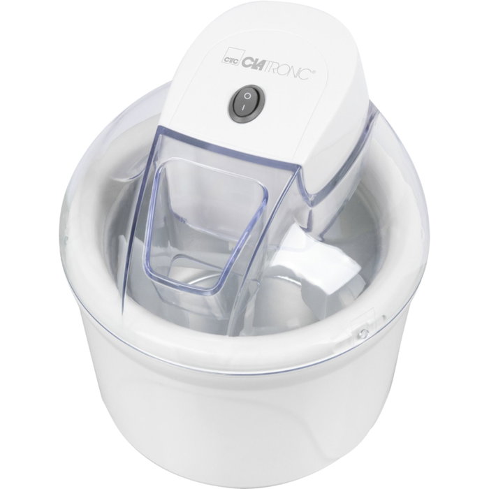Clatronic ICM 3764 Máquina de helados 1,5L Blanco