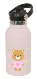 Safta Botella Termo 350 ml 19,5x7,3x7,3 cm Acero Inoxidable para Bebidas Frías y Calientes