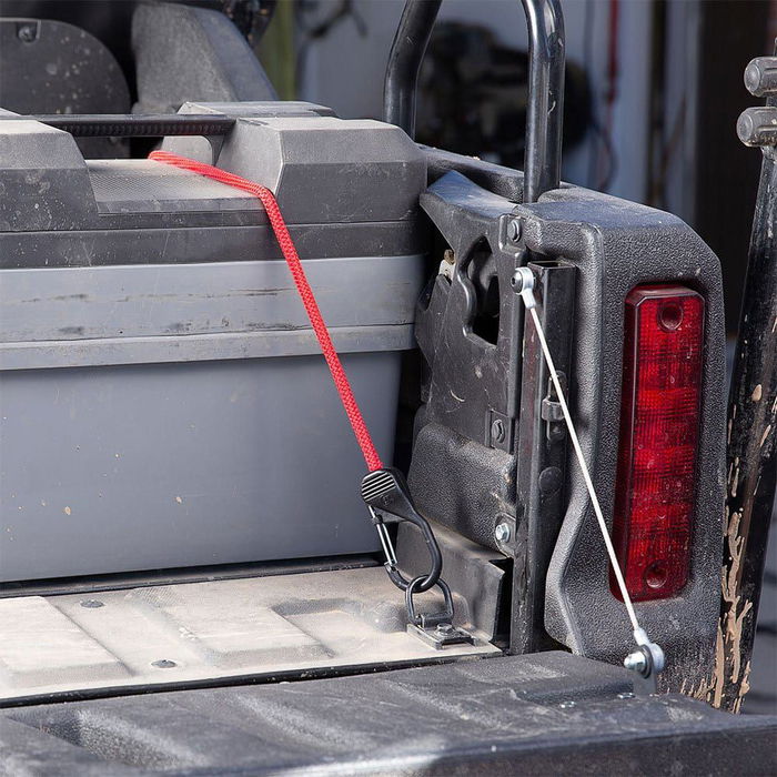 Nite Ize Pulpo con cierre de seguridad Slidelock, 61 cm, banda elástica de alta calidad con 2 mosquetones de acero para camión, lonas, remolque y más