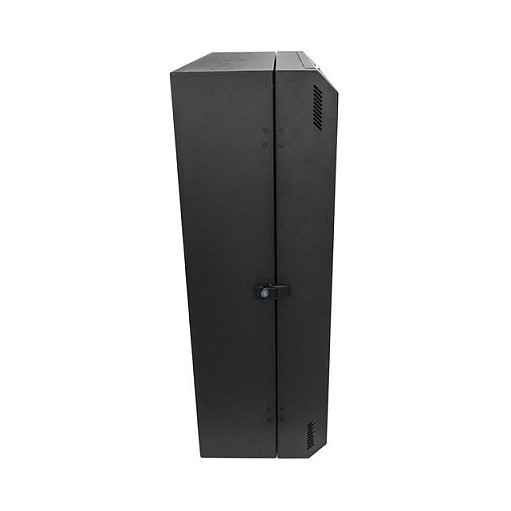 StarTech.com Armario Rack Vertical 6U de Pared para Servidores - 76 cm Profundidad, Acero, Negro, Carga 90 kg, Gestión de Cables