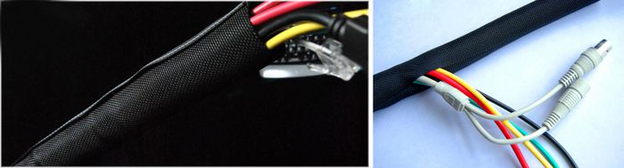 Vivolink Funda de gestión de cables flexible ø38mm, blanca, rollo 25m Vivolink Funda de gestión de cables flexible ø38mm, blanca, rollo 25m