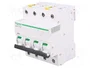 SCHNEIDER ELECTRIC Interruptor magnetotérmico iC60N 4 polos 16A Curva D