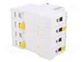 SCHNEIDER ELECTRIC Interruptor magnetotérmico iC60N 4 polos 16A Curva D
