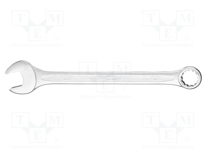 NEO TOOLS Llave plana-estriada bilateral 10mm NEO TOOLS Llave plana-estriada bilateral 10mm