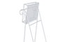 DKD Home Decor Camarera de Hierro con Hojas Blanco