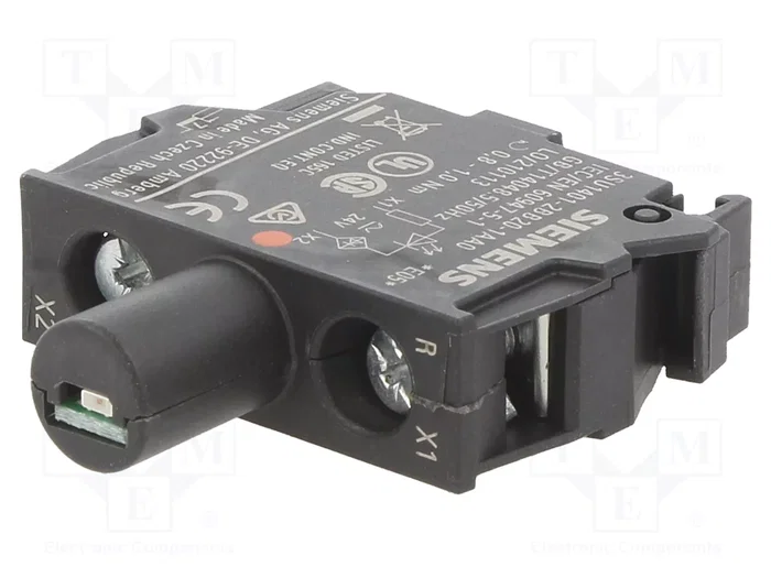 SIEMENS Elemento iluminador LED rojo 22mm SIRIUS ACT SIEMENS Elemento iluminador LED rojo 22mm SIRIUS ACT