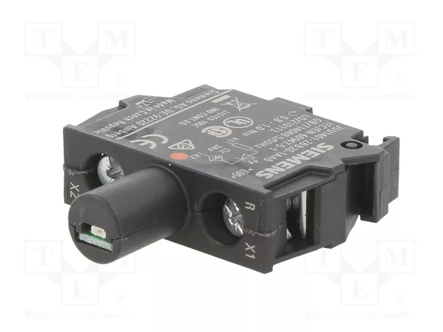 SIEMENS Elemento iluminador LED rojo 22mm SIRIUS ACT SIEMENS Elemento iluminador LED rojo 22mm SIRIUS ACT