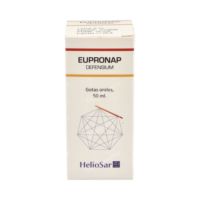 HELIOSAR Eupronap Defensium Complemento Alimenticio con Hierro y Vitamina C para las Defensas - 50 ml HELIOSAR Eupronap Defensium Complemento Alimenticio con Hierro y Vitamina C para las Defensas - 50 ml