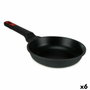 Sartén Kinvara Negro Aluminio Baquelita Aluminio fundido Ø 22 cm (6 Unidades)