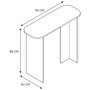 Home Deco Factory Consola Pietra Home Deco Factory Terra Nova 90x30x80 cm