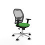 PIQUERAS Y CRESPO Silla de oficina Jorquera con mecanismo Sincro, Verde y Gris
