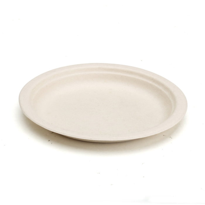 Cook Concept Juego de 10 Platos Trigo Eco Concept Biodegradable Compostable Reciclable Resistente 17 cm