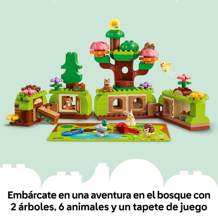 Lego Bosque Descubrimientos Animales Salvajes 10480 para Niños y Niñas de 3+ Años