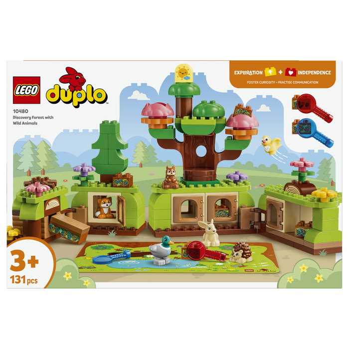 LEGO DUPLO Bosque de los Descubrimientos con Animales Salvajes 10480 LEGO DUPLO Bosque de los Descubrimientos con Animales Salvajes 10480