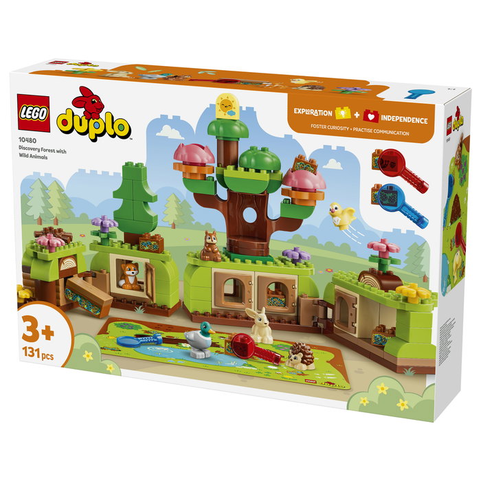 LEGO DUPLO Bosque de los Descubrimientos con Animales Salvajes 10480 LEGO DUPLO Bosque de los Descubrimientos con Animales Salvajes 10480