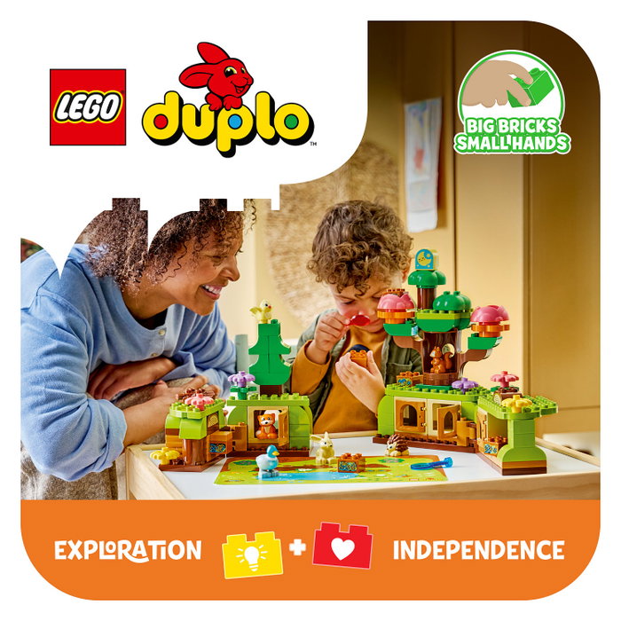 LEGO DUPLO Bosque de los Descubrimientos con Animales Salvajes 10480 LEGO DUPLO Bosque de los Descubrimientos con Animales Salvajes 10480
