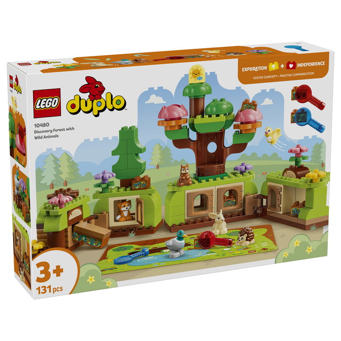LEGO DUPLO Bosque de los Descubrimientos con Animales Salvajes 10480 LEGO DUPLO Bosque de los Descubrimientos con Animales Salvajes 10480