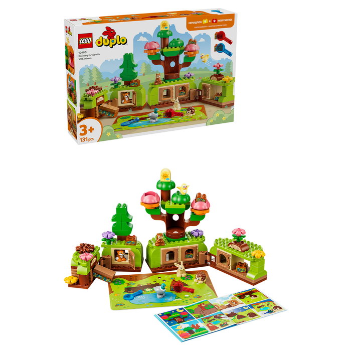 LEGO DUPLO Bosque de los Descubrimientos con Animales Salvajes 10480 LEGO DUPLO Bosque de los Descubrimientos con Animales Salvajes 10480