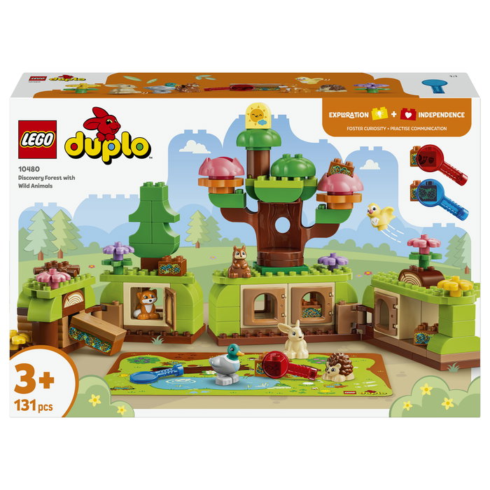 LEGO DUPLO Bosque de los Descubrimientos con Animales Salvajes 10480 LEGO DUPLO Bosque de los Descubrimientos con Animales Salvajes 10480
