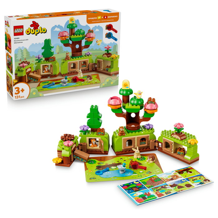 LEGO DUPLO Bosque de los Descubrimientos con Animales Salvajes 10480 LEGO DUPLO Bosque de los Descubrimientos con Animales Salvajes 10480